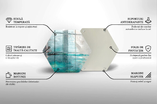 Üveg vágódeszka Festék absztrakciós háttér