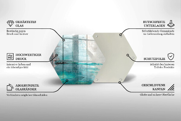 Üveg vágódeszka Festék absztrakciós háttér