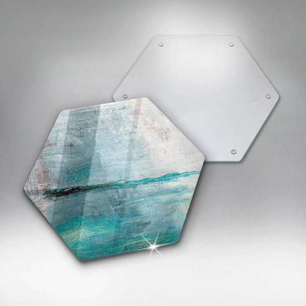 Üveg vágódeszka Festék absztrakciós háttér