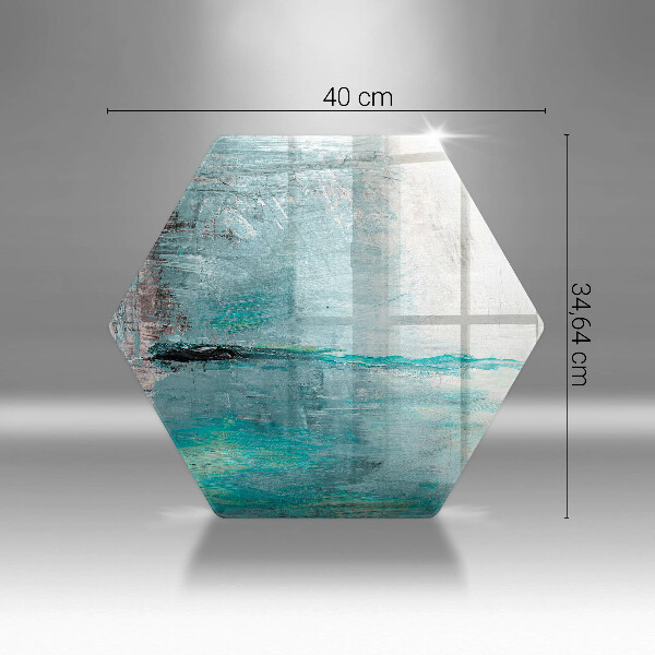 Üveg vágódeszka Festék absztrakciós háttér