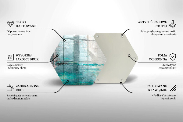 Üveg vágódeszka Festék absztrakciós háttér