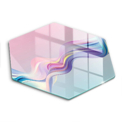 Üveg vágódeszka Pasztell absztrakció