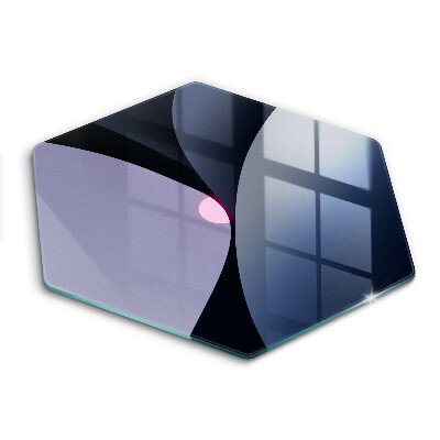 Üveg vágódeszka Absztrakt formák