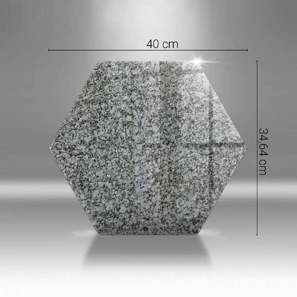 Üveg vágódeszka Kő textúra