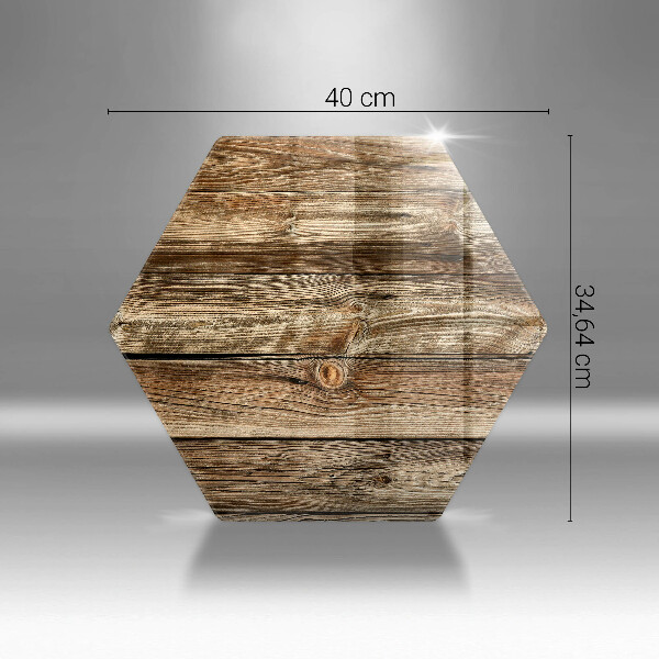 Üveg vágódeszka Fa deszka textúra