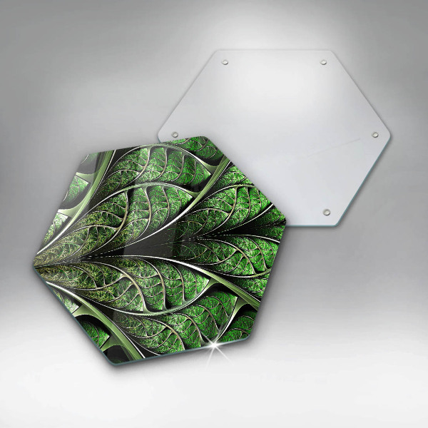 Üveg vágódeszka A levélér szerkezete