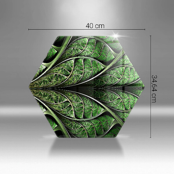 Üveg vágódeszka A levélér szerkezete