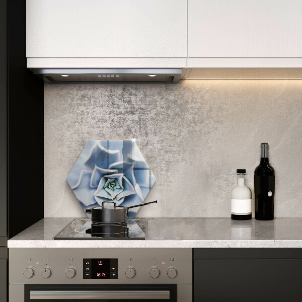 Üveg vágódeszka Virágos növény