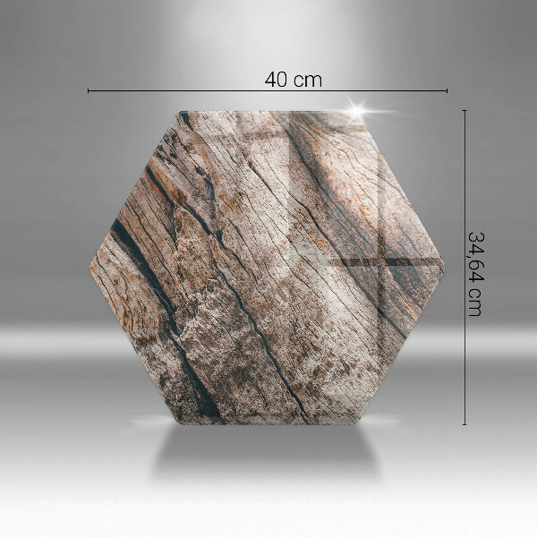 Üveg vágódeszka Fa szerkezet