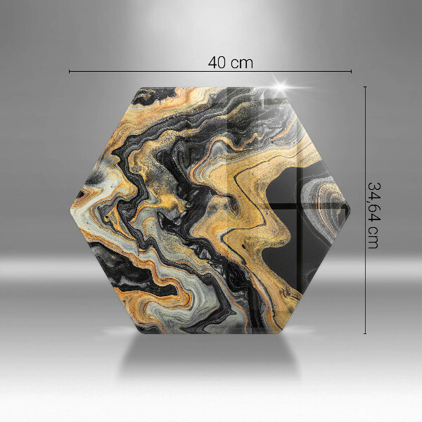 Üveg vágódeszka Absztrakt szerkezet