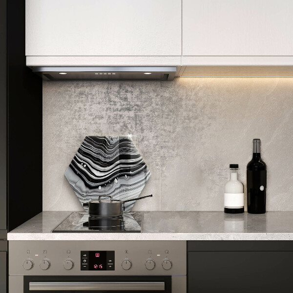 Üveg vágódeszka Tinta absztrakció