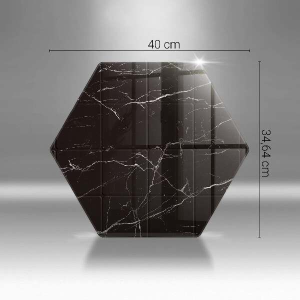 Üveg vágódeszka Márvány csempe