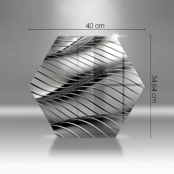 Üveg vágódeszka 3D fém szerkezet