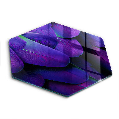 Üveg vágódeszka Neon tollak