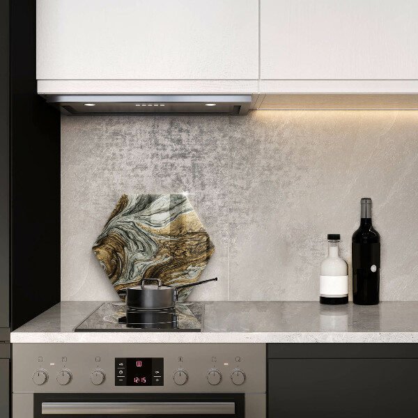 Üveg vágódeszka Gazdag absztrakció