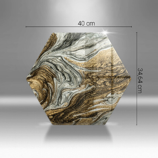 Üveg vágódeszka Gazdag absztrakció