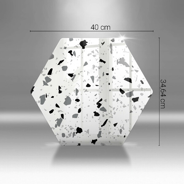 Üveg vágódeszka Dekoratív kőedény