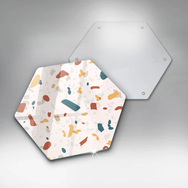 Üveg vágódeszka Dekoratív kőedény