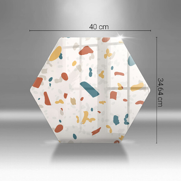 Üveg vágódeszka Dekoratív kőedény