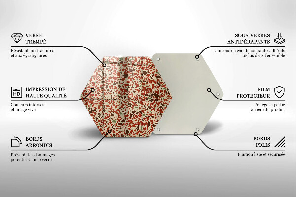 Üveg vágódeszka Finom kőedény