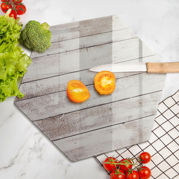 Üveg vágódeszka Régi fa táblák