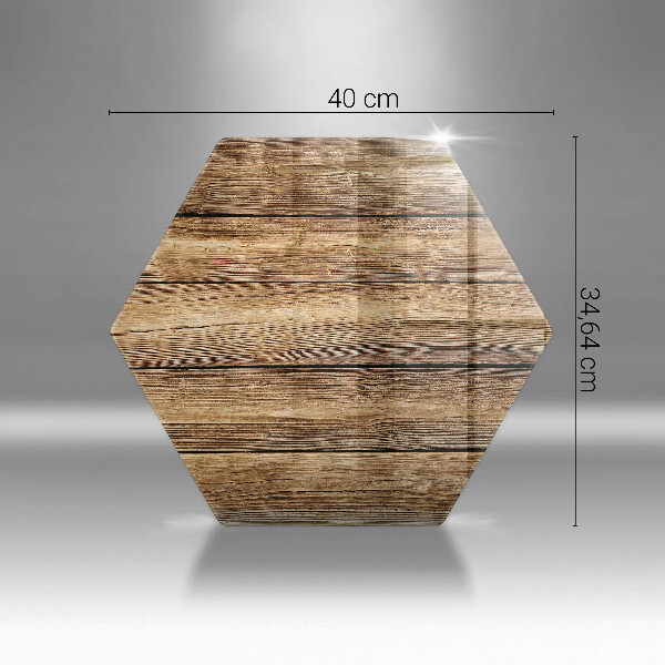 Üveg vágódeszka Fa textúra táblák