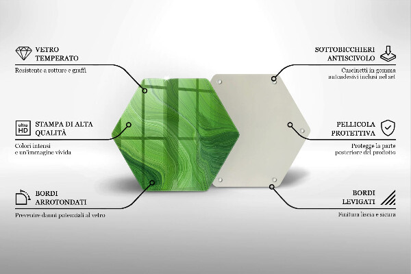 Üveg vágódeszka Absztrakt textúra