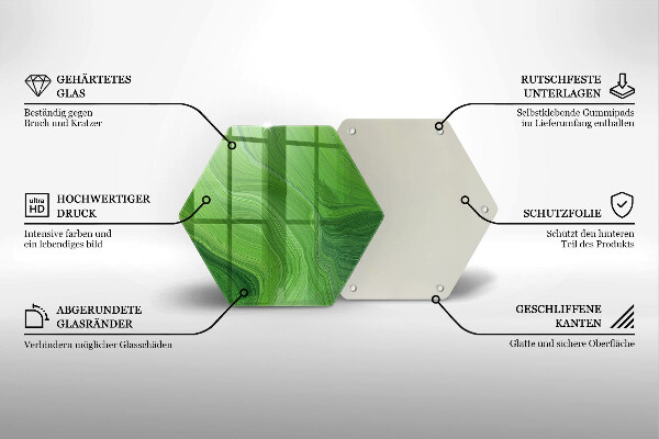 Üveg vágódeszka Absztrakt textúra