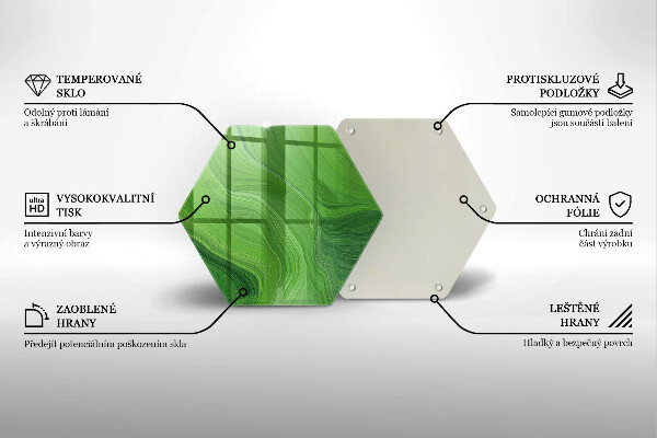 Üveg vágódeszka Absztrakt textúra