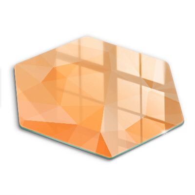 Üveg vágódeszka Geometriai háttér