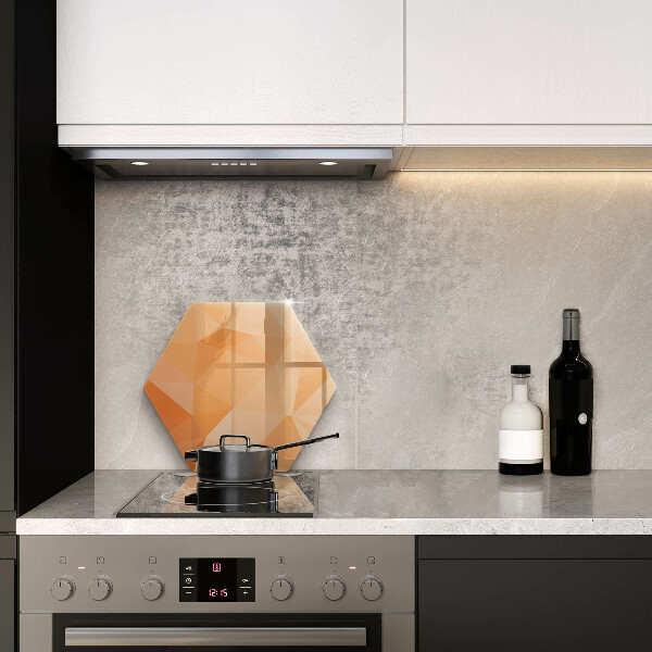 Üveg vágódeszka Geometriai háttér