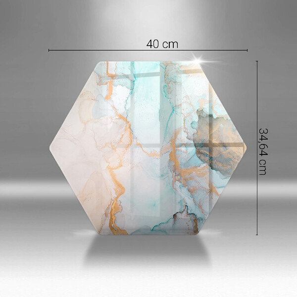 Üveg vágódeszka Márvány absztrakció