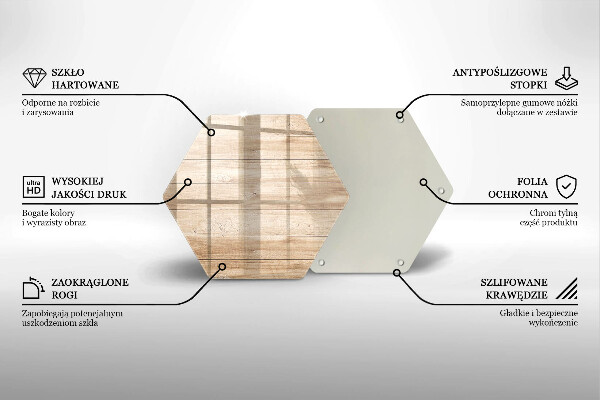 Üveg vágódeszka Fadeszkák