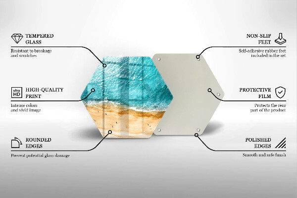 Üveg vágódeszka Tengerpart és tenger