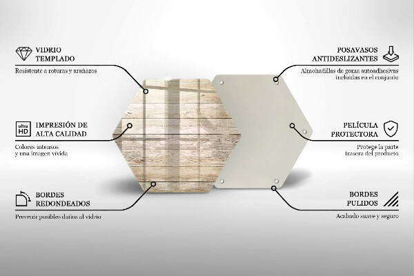 Üveg vágódeszka Fadeszkák