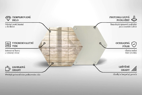 Üveg vágódeszka Fadeszkák