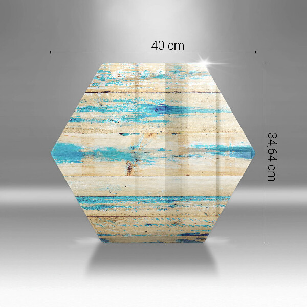 Üveg vágódeszka Retro fa táblák