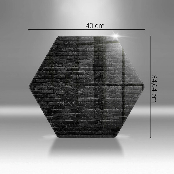 Üveg vágódeszka Fali téglafal