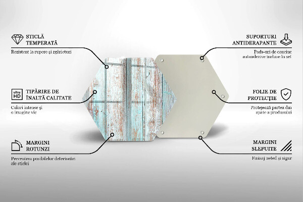 Üveg vágódeszka Régi vintage táblák