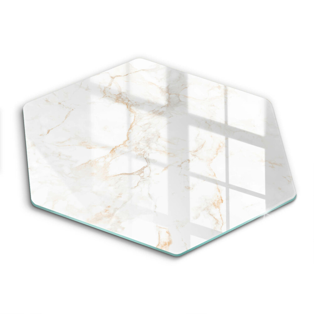 Üveg vágódeszka Dekoratív márvány kő