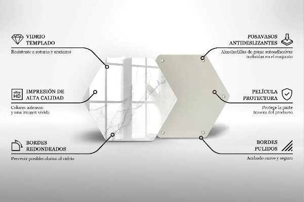 Üveg vágódeszka Márvány kő háttér