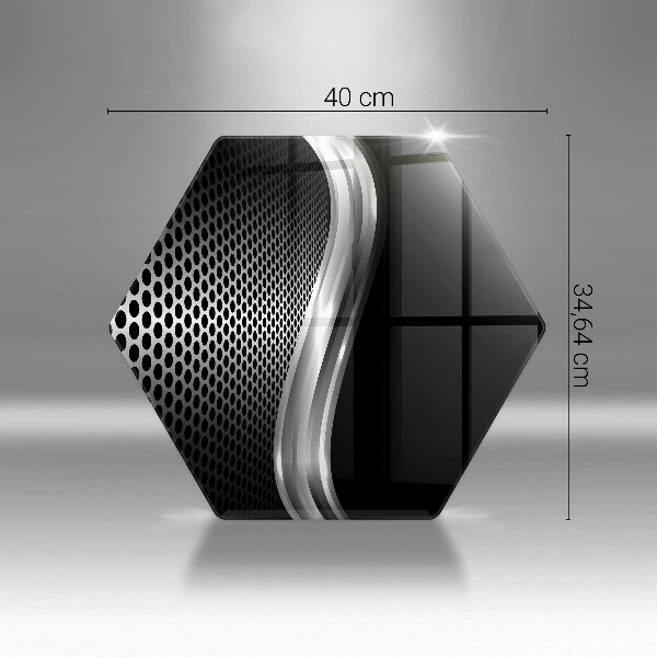 Üveg vágódeszka Fém szerkezet