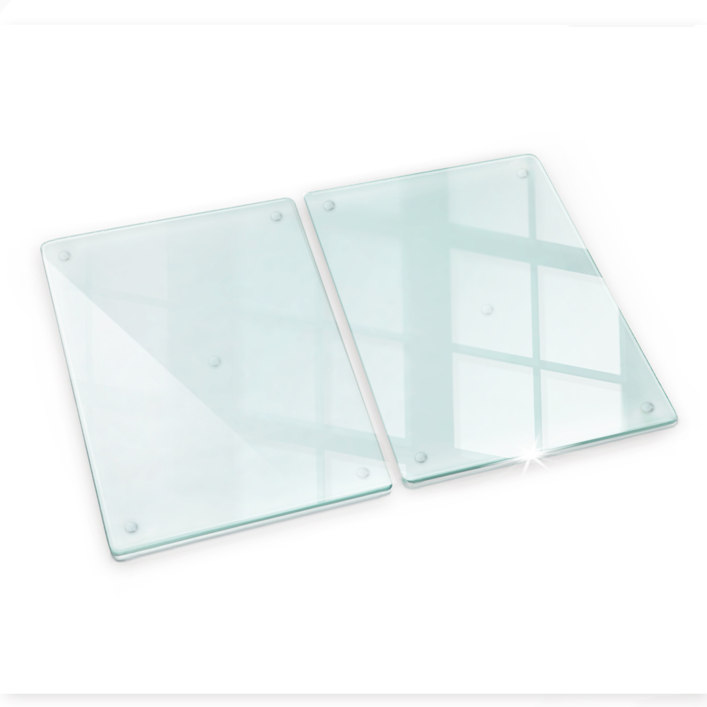 Átlátszó üveg vágódeszka 2x40x52 cm