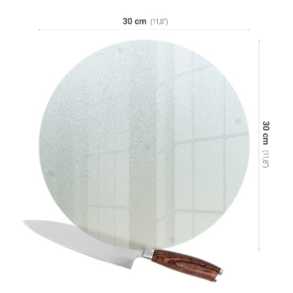 Üveg vágódeszka átmérője 30 cm