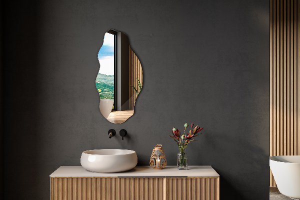 Szabálytalan tükör folt 40x80