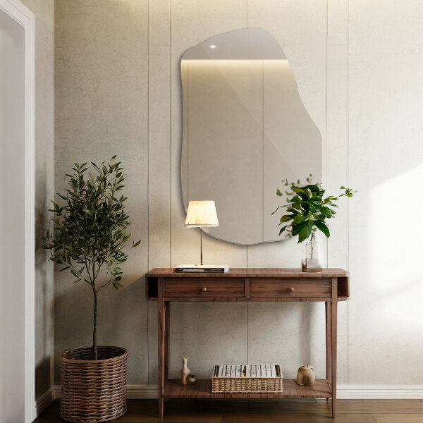 Organikus tükör keret nélkül 80x52 cm