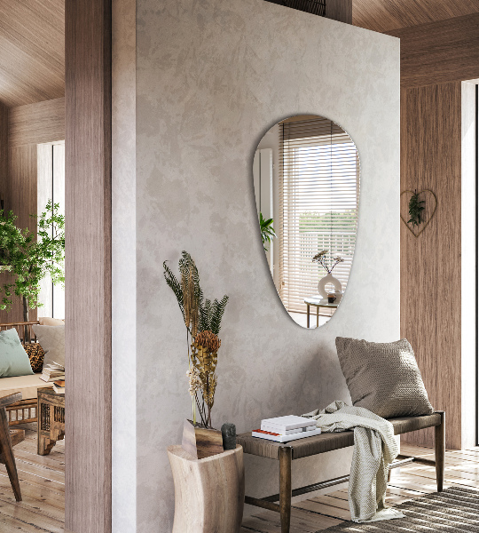 Csepp tükör 40x80 cm