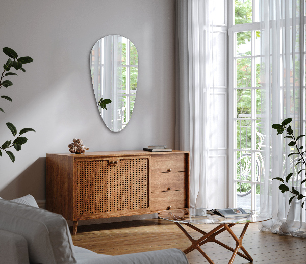 Csepp tükör 40x80 cm