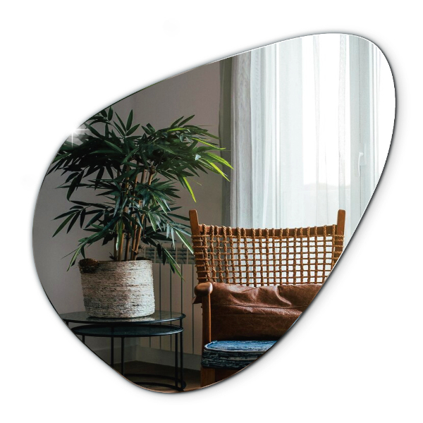 Tükör egyedi alakú 77x77 cm