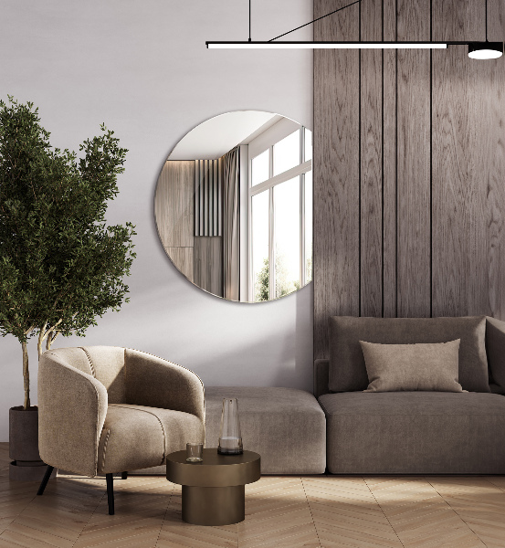 Egyedi alakú tükö keret nélkül 84x100 cm